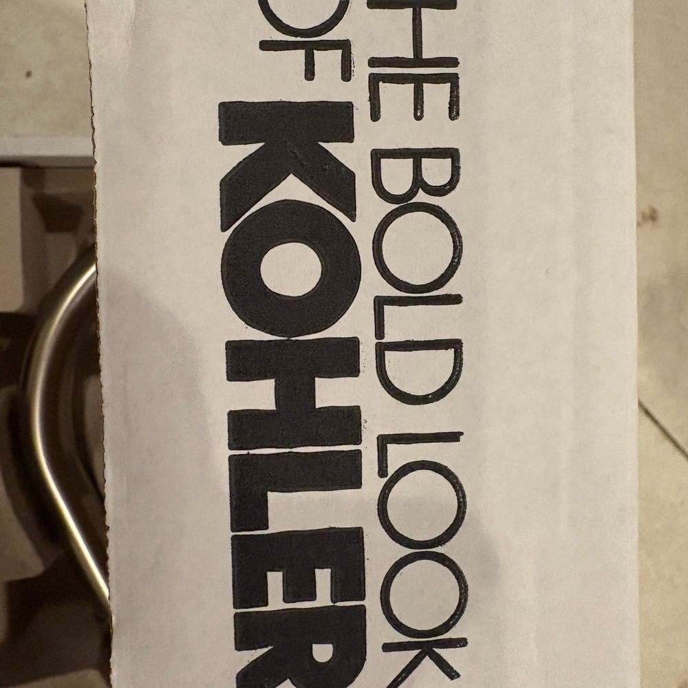 Kohler Stainless Steel Handle